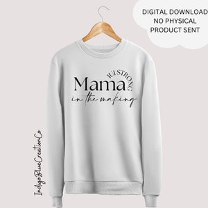 Mamá IUI en ciernes SVG PNG, descarga digital para uso comercial, archivos para Cricut