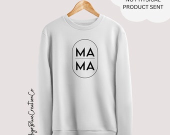 Mama SVG File Instant Download, Mama Cut File for Cricut, Mom Life svg, Mama SVG, Mom svg, Mama Shirt SVG, svg files for Mama