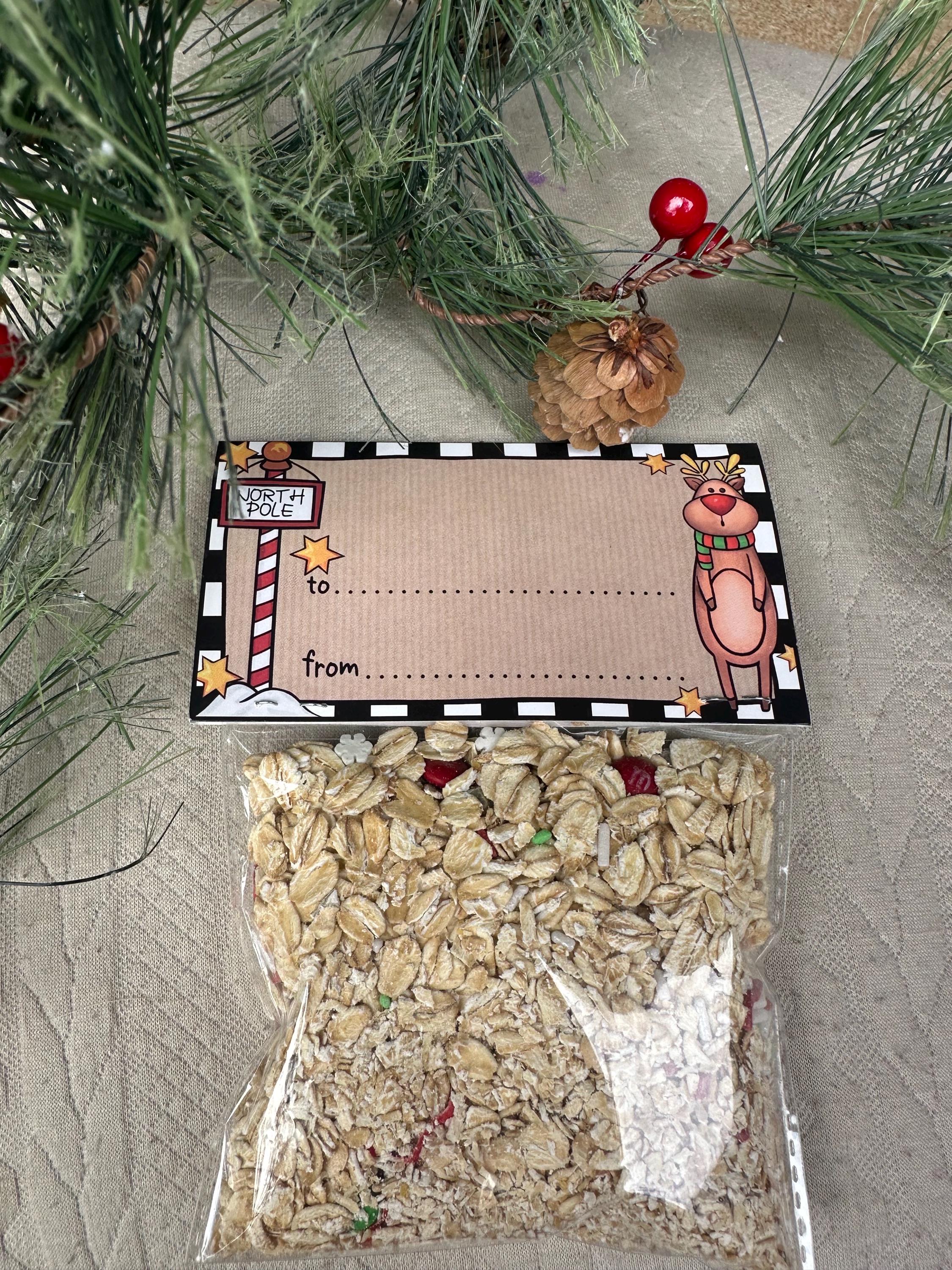 Sacchetti Renne Magiche – 3 Sacchetti Con Polvere Magica Per La Vigilia Di Natale, Regalo Per Bambini, Riempimento Calze - Foto 10