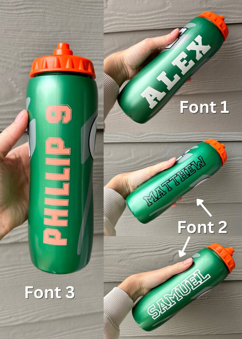 Custom Gatorade Bottle Personalized Sports Bottle Customized Etsy