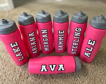 Custom Girl Bottle, Personalized Sports Bottle, Customized Water Bottle, Personalized Kids Water Bottle, Gift idea, Party Favor, Sports