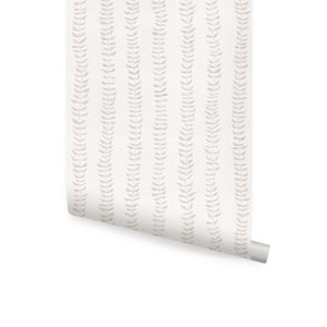 Tapete, Kletterpflanzen, Beige, Tapete -