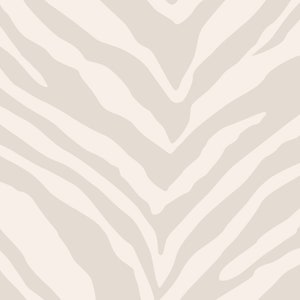 Zebra Print Wallpaper, Grey, Wallpaper