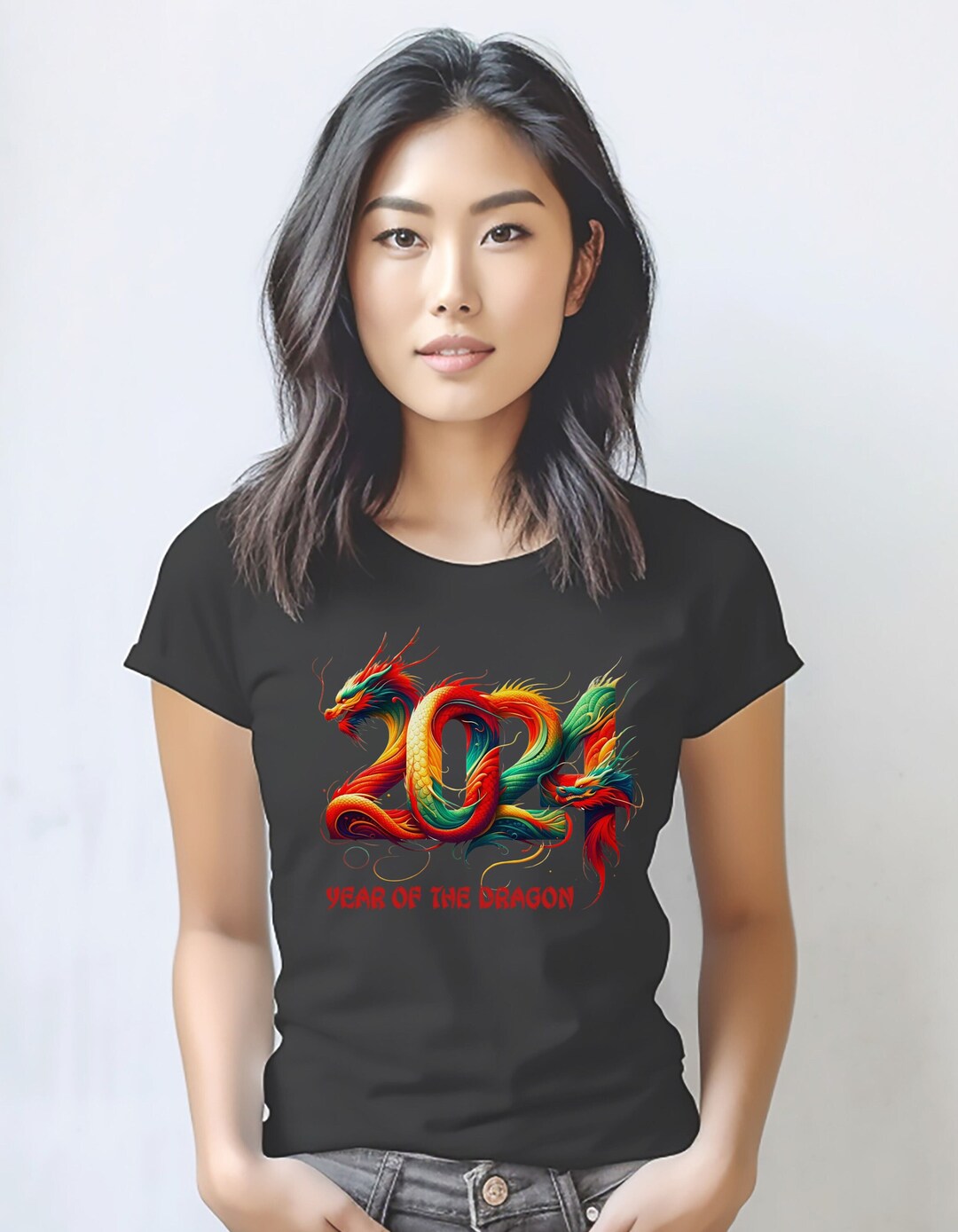 Chinese New Year of Dragon 2024 Dragon Tshirt Year Dragon Etsy