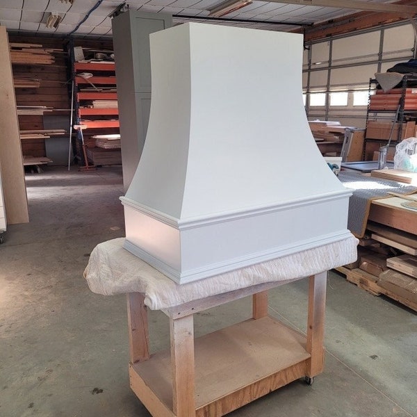 Wood Range Hood