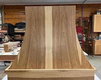 Natural Hickory Range Hood