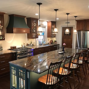 36&quot; custom wood range hood