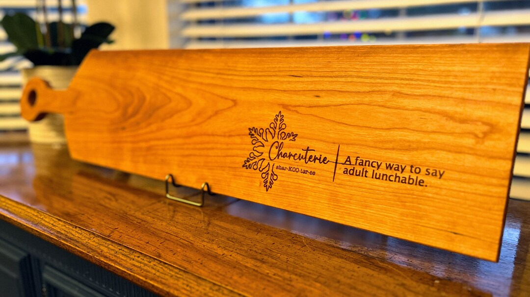 Extra Large Hardwood Charcuterie Board Christmas Cutting Etsy