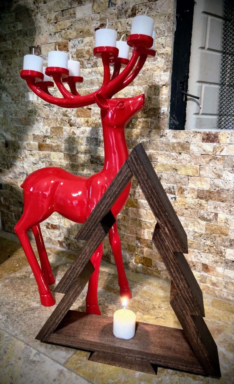 Rustic Tabletop Christmas Tree Christmas Decor Etsy