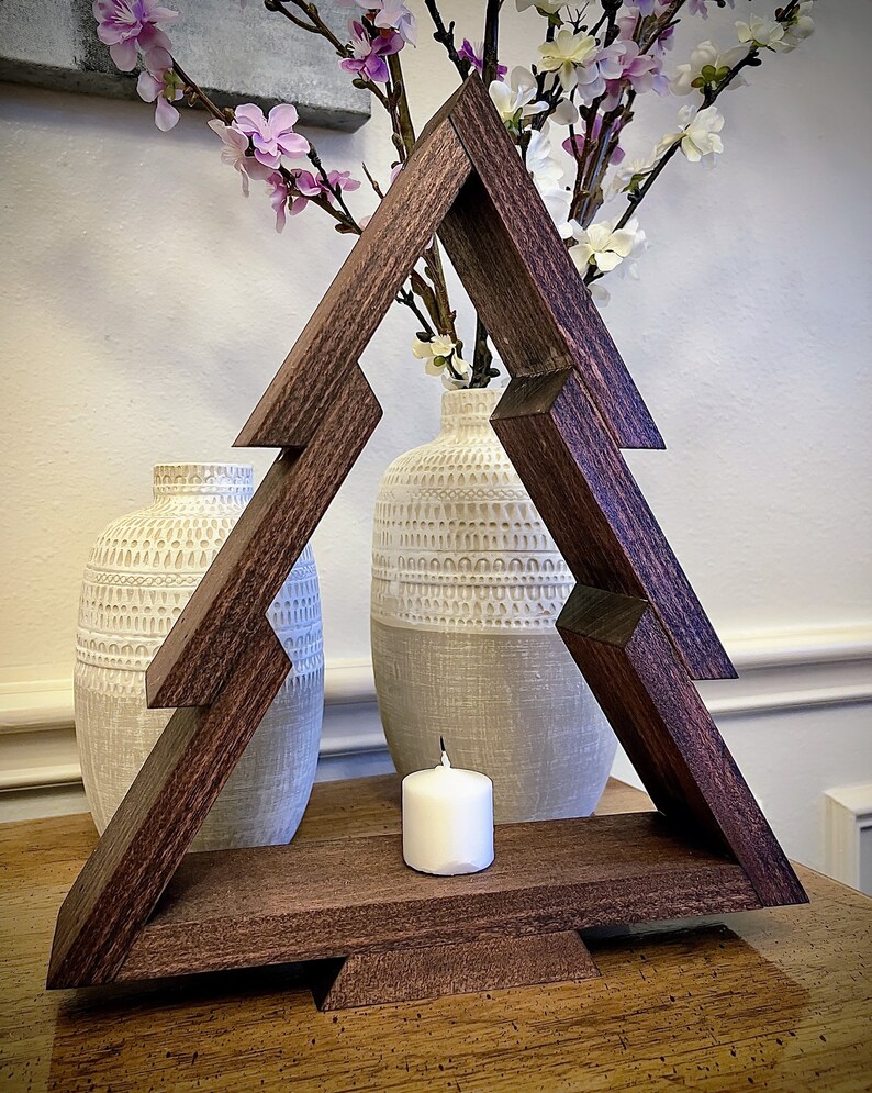 Rustic Tabletop Christmas Tree Christmas Decor Etsy