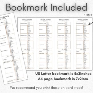 Biblical Genre Breakdown Neutral Colours Christian Bible Study Tools ...