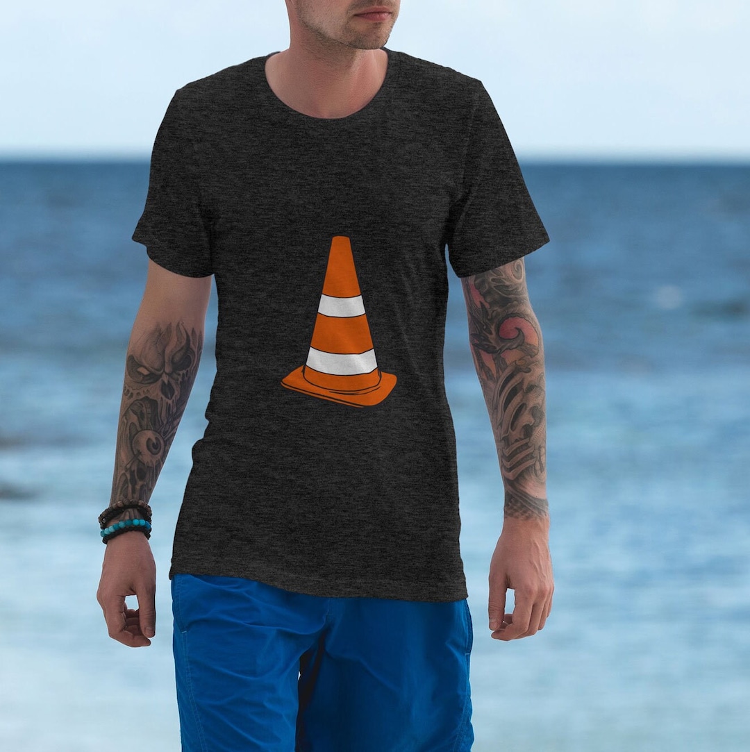 The Original Traffic Cone Tshirt / Traffic Cone Shirt / Safety Cone
