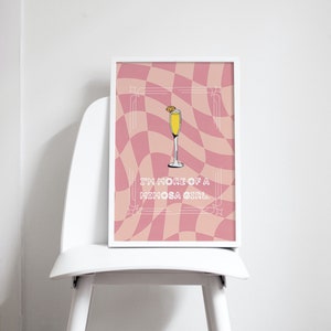 Je suis plutôt une fille mimosa | Affiche d’art mural esthétique | TÉLÉCHARGEMENT NUMÉRIQUE instantané | Impression PNG