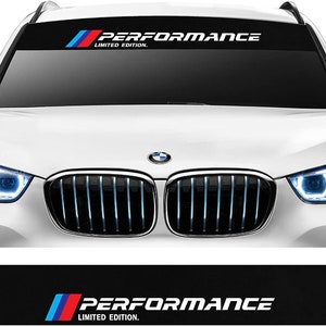 Stickers pare brise BMW PERFORMANCE –