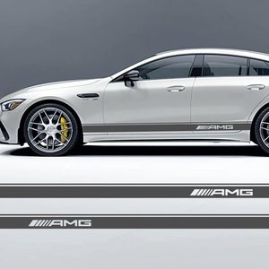 5 Pcs Edition One Car Hood Roof Tail Door Side Stripes Sticker, for  Mercedes Benz AMG GT 4-Door X290 GT63 S GT43 GT53 Accessories