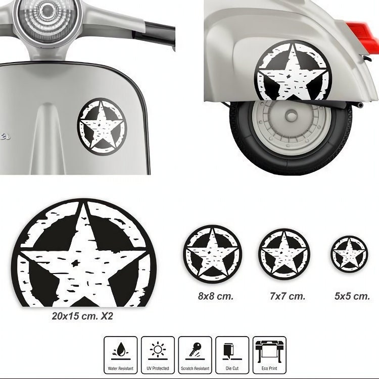 Buy Vespa Decal Online In India -  India