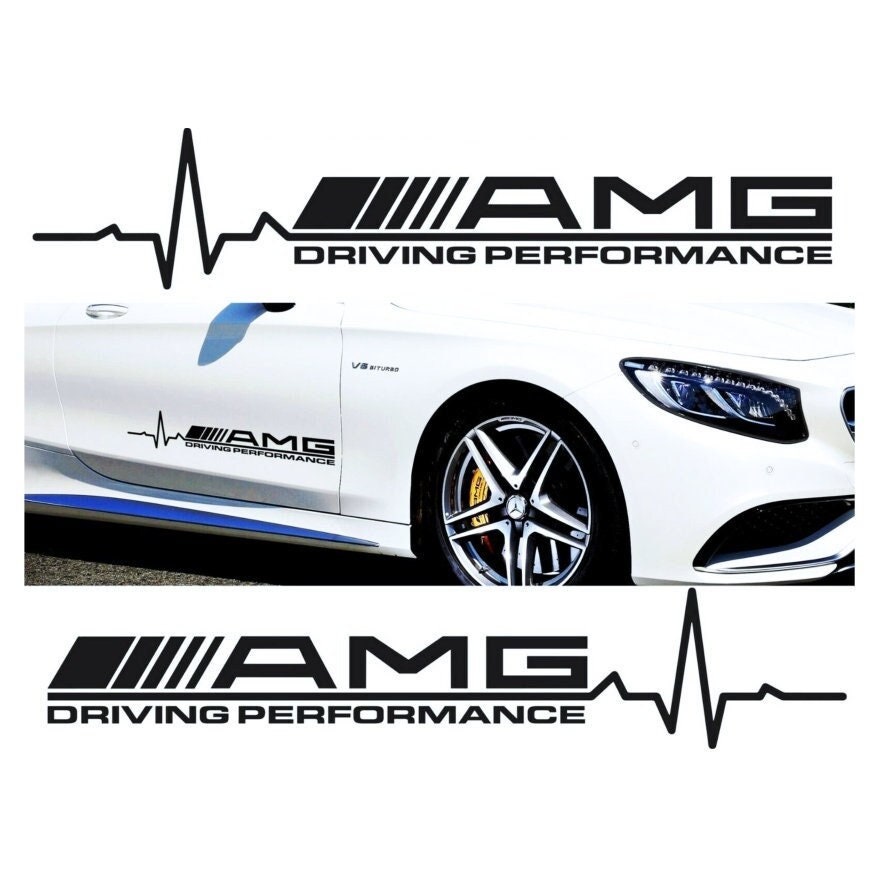 2 Mercedes Benz Motorsport sticker Decal CAR AMG C63 E63 SLK SL6