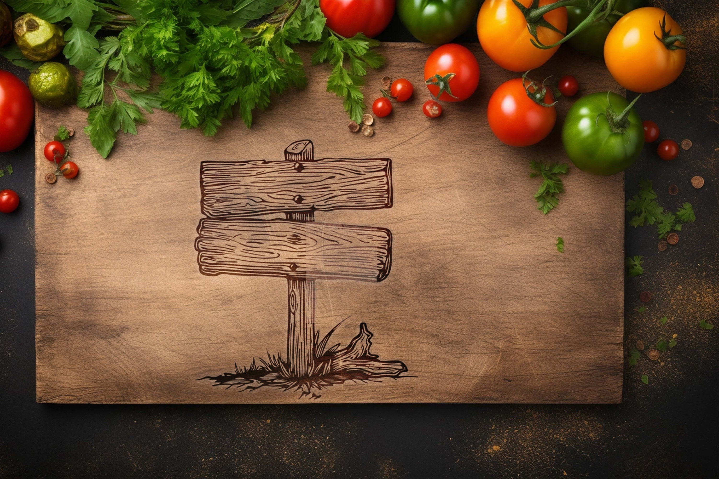 67 Rustic Wood Sign SVG Bundle: Circle & Tree Designs, Wooden Pattern ...