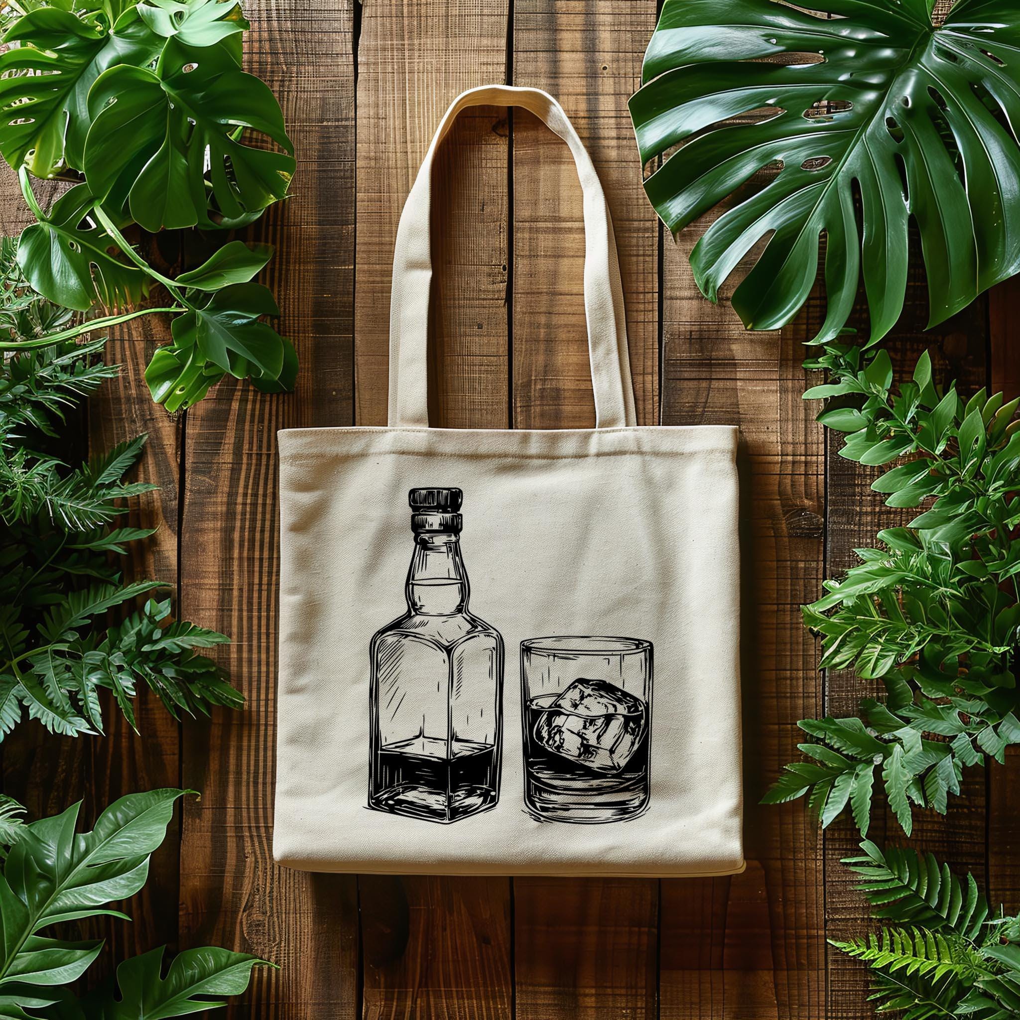 31 Whiskey Bottle and Rocks Glass SVG Bundle Bourbon Scotch Barware ...