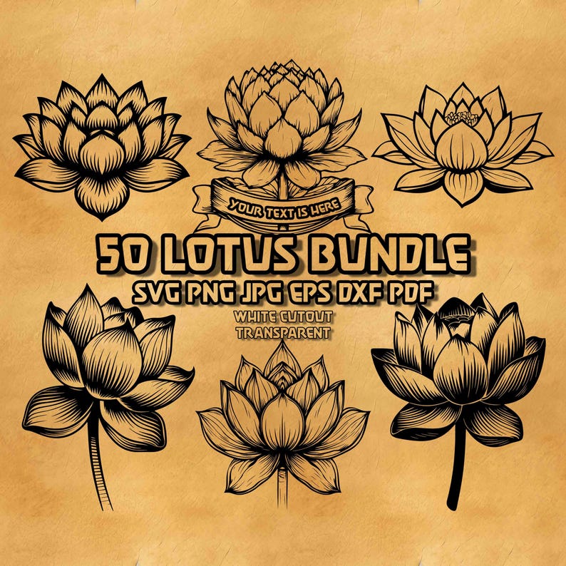Lotus Flower SVG Bundle: Sacred Geometry, Boho Art (digital File) - Etsy