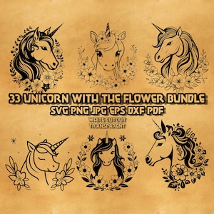 Einhorn Blumenschmuck, Einhorn Kopfschmuck, süßes Einhorn Png-Design, Einhorn-Party-Svg, magisches Einhorn, Einhorn-Gesicht svg, Einhorn-Geburtstag