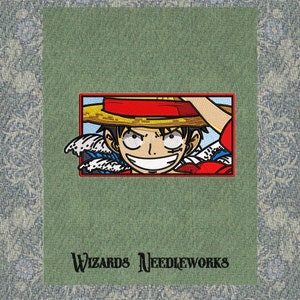 Cartoon anime character Digitize Digital Machine Embroidery Design Pattern File Instant Download 13 formats Size 5x7