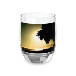 Whiskey Glass - California Sunset-