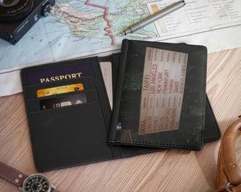 New Zealand Travel Sign - Passport Cover