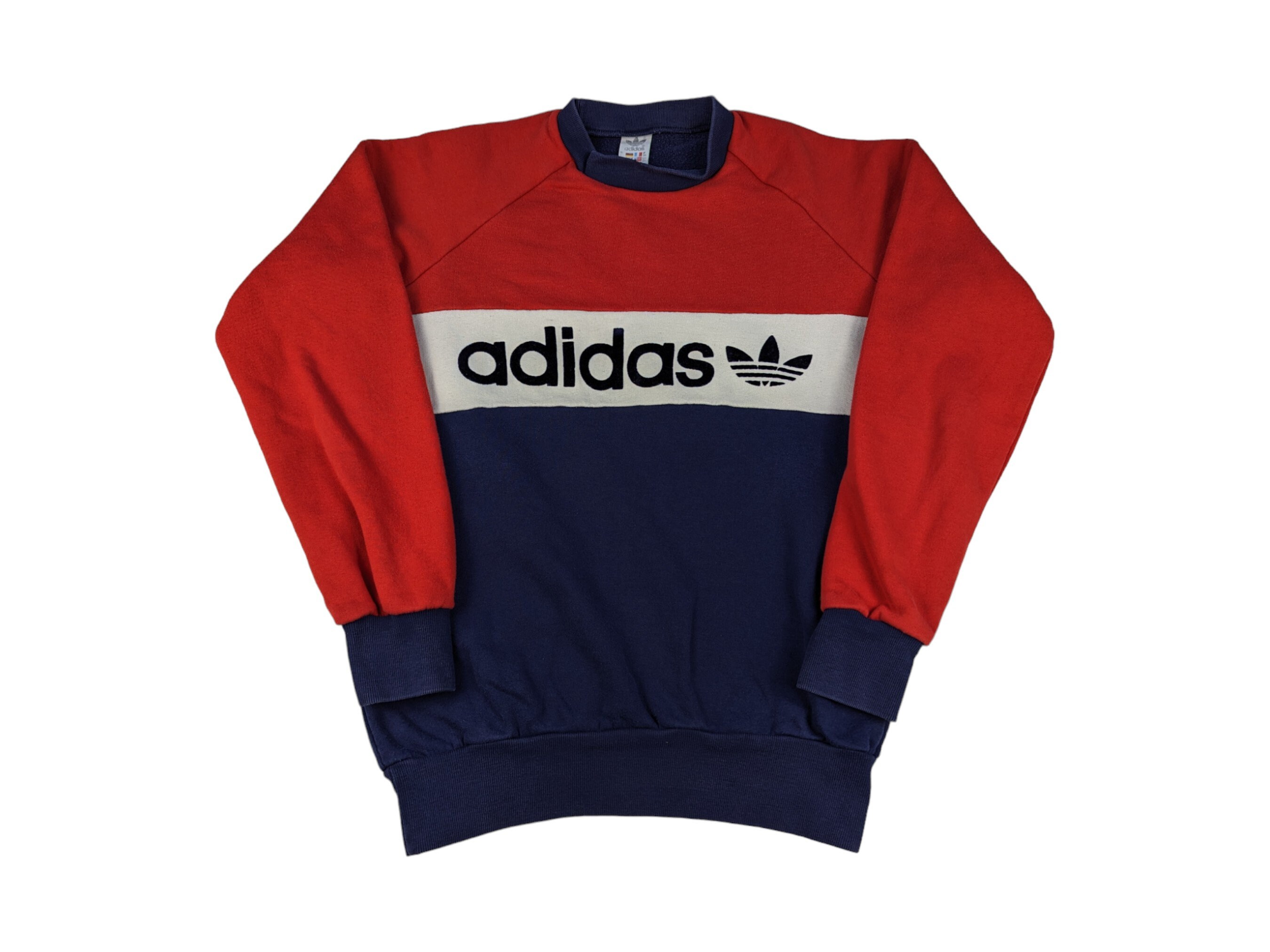 Adidas pullover on sale rot blau