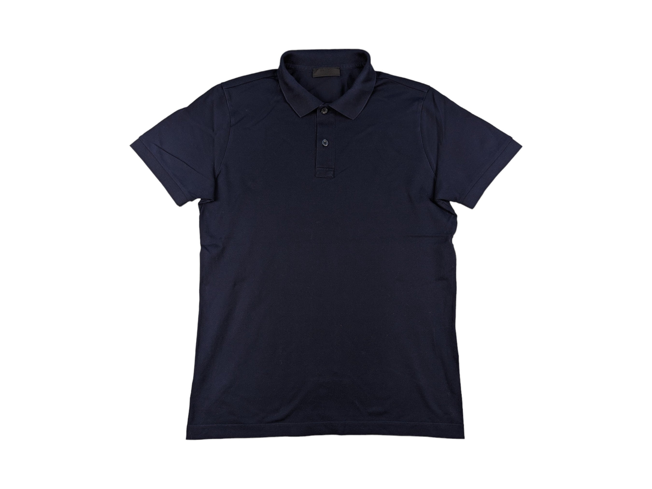 Buy Prada Polo Shirt Size S Navy Blue Very Dark Online in India - Etsy