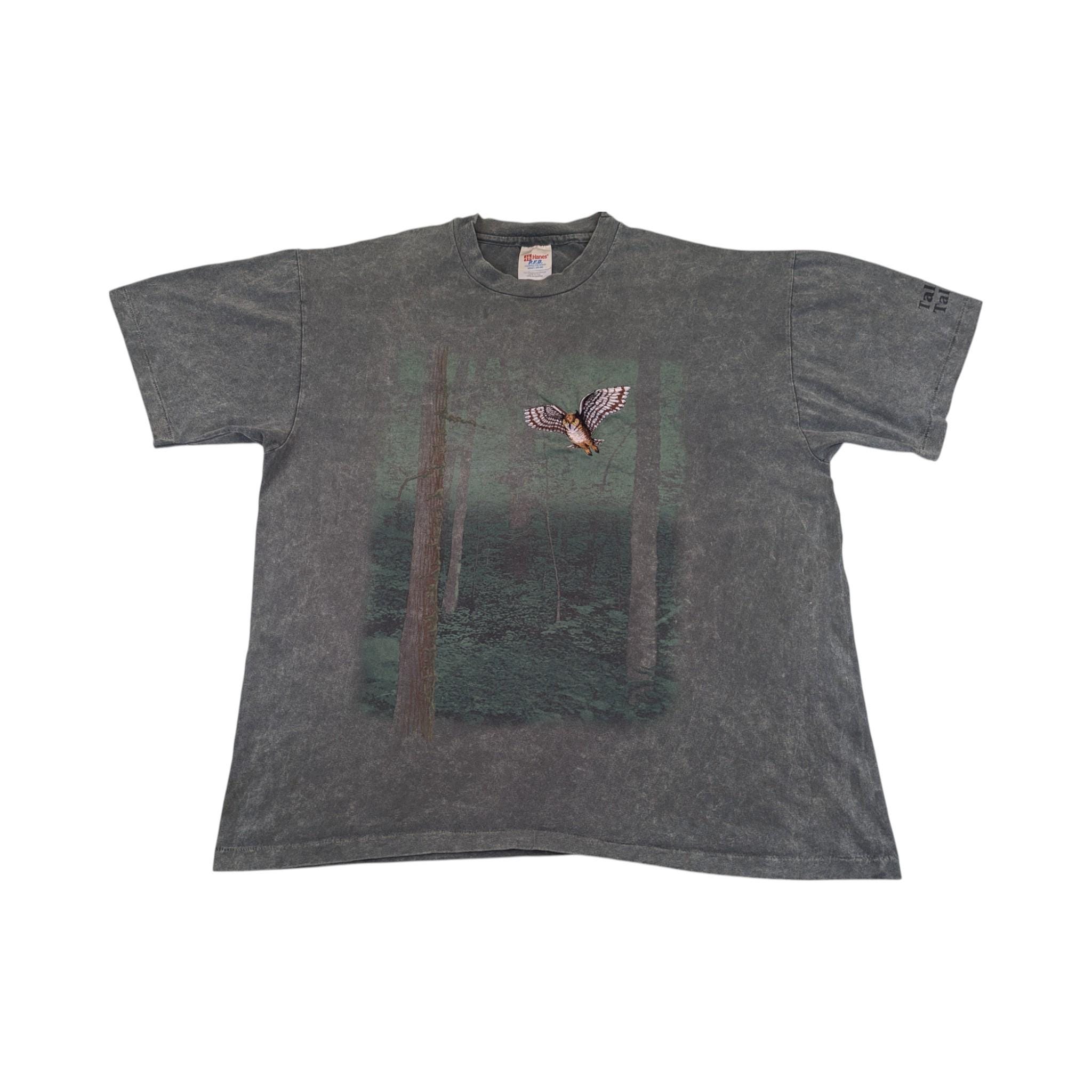 New Look - T-shirt boyfriend délavé à l'acide - Gris