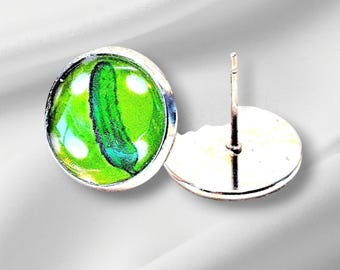 Pickleball Stud Earrings - Pickleball Gifts for Women, Pickleball Jewelry
