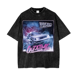 Streetwear Unisex Oversized Snow Wash T-Shirt