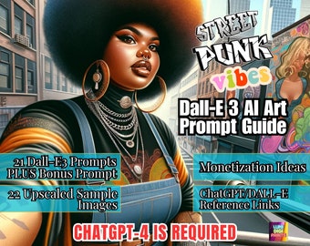Dall-E3 ChatGPT AI Art Prompt Guide, Dall-E3 & ChatGPT v4 Ai Art Prompt Guide, Prompt Guide, African American AI Art, ChatGPT Prompts