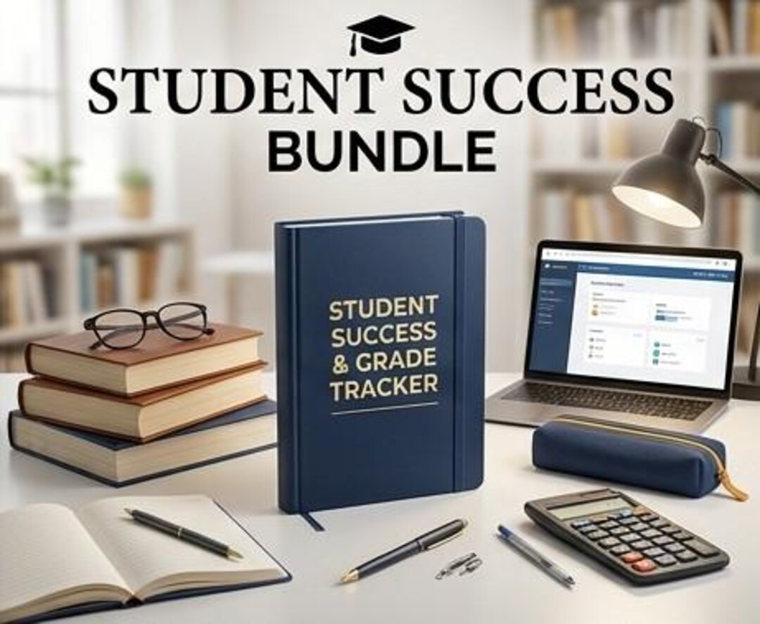 Student Success Planner Bundle | Study, Exam & Assignment Tracker ...