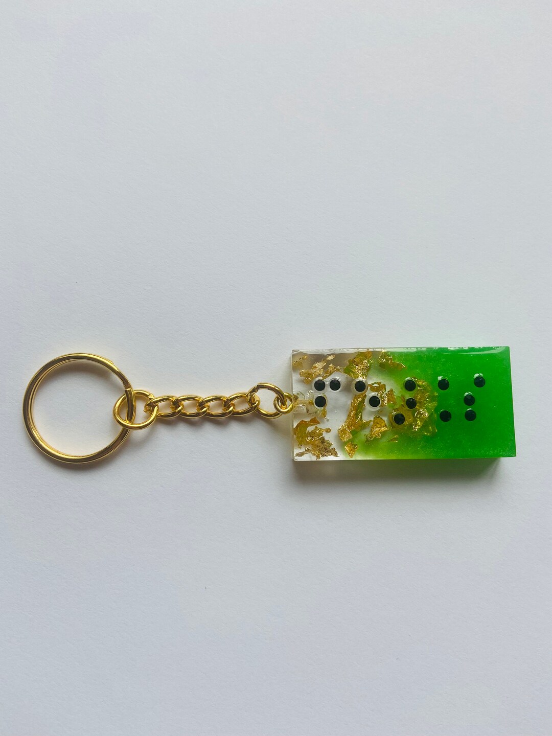 Braille Keychain fearless Etsy
