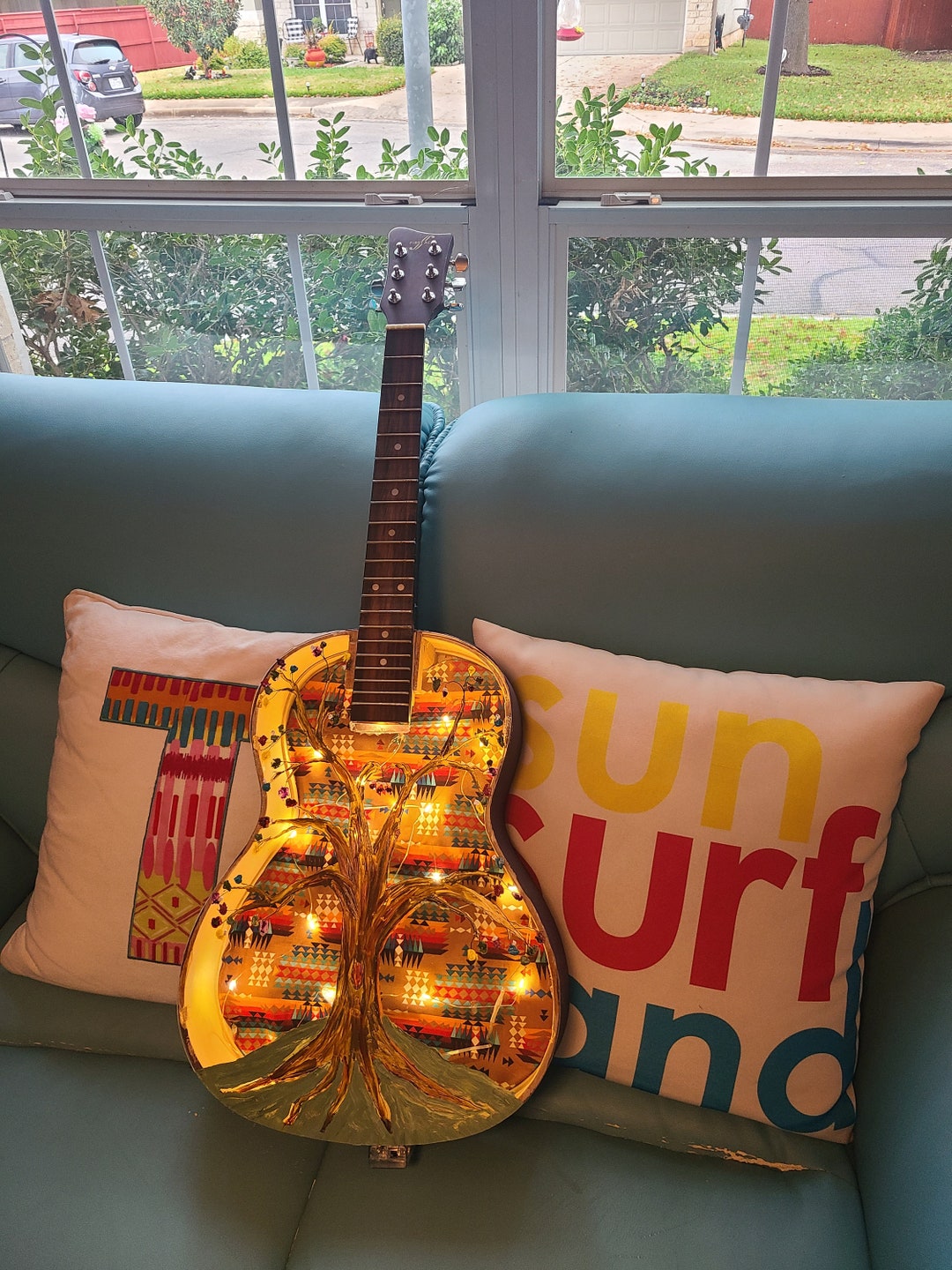 Tree of Life Guitar - Etsy