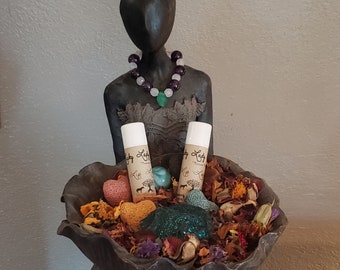Natural Lip Balm: Infused Oil, Shea & Cocoa Butter