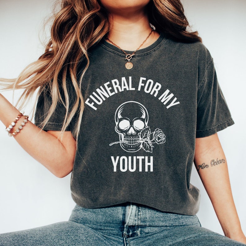 Funeral for My Youth Shirt 30th Birthday Shirt for Thirty Etsy