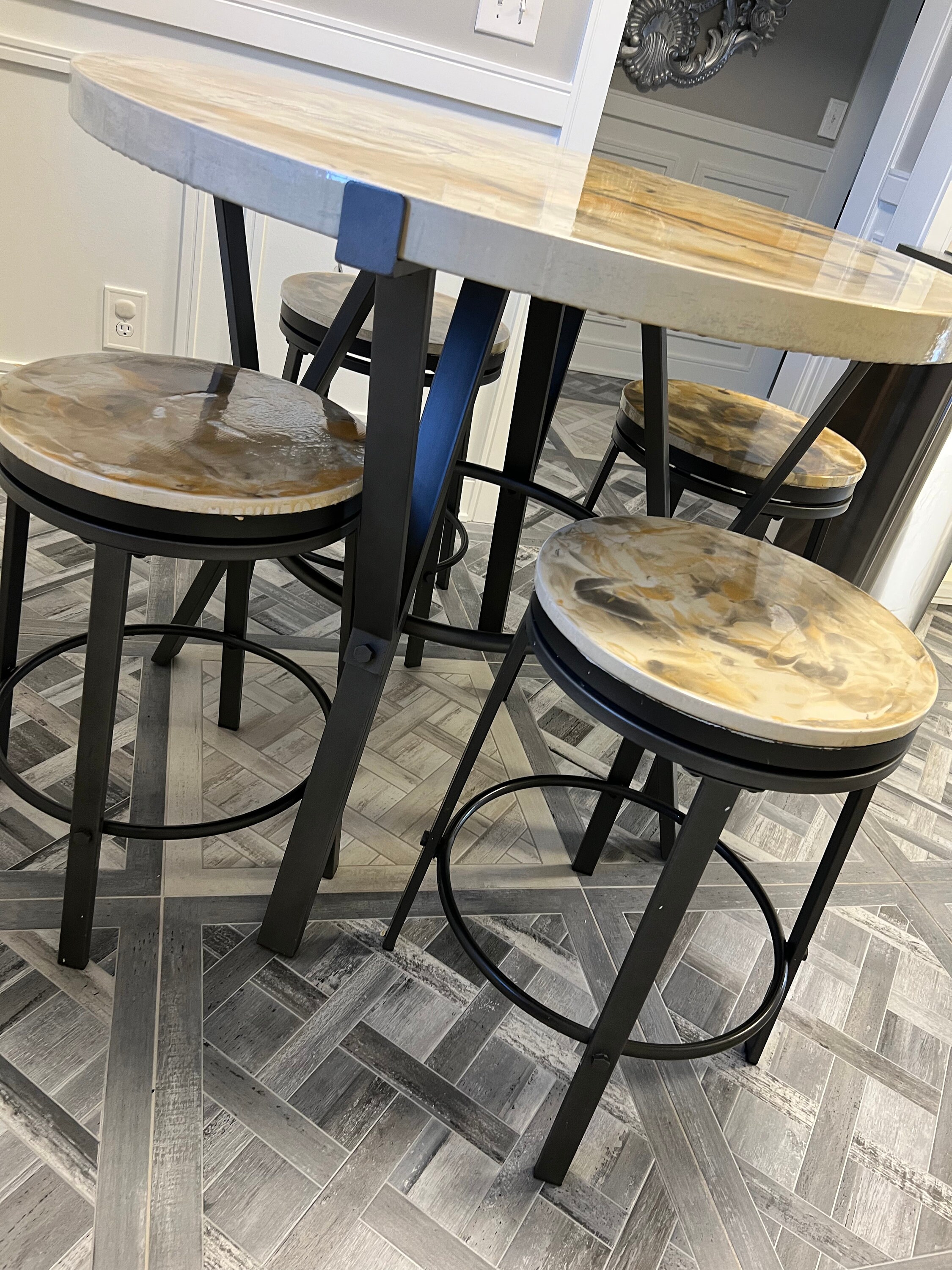 Round Dining Table Etsy