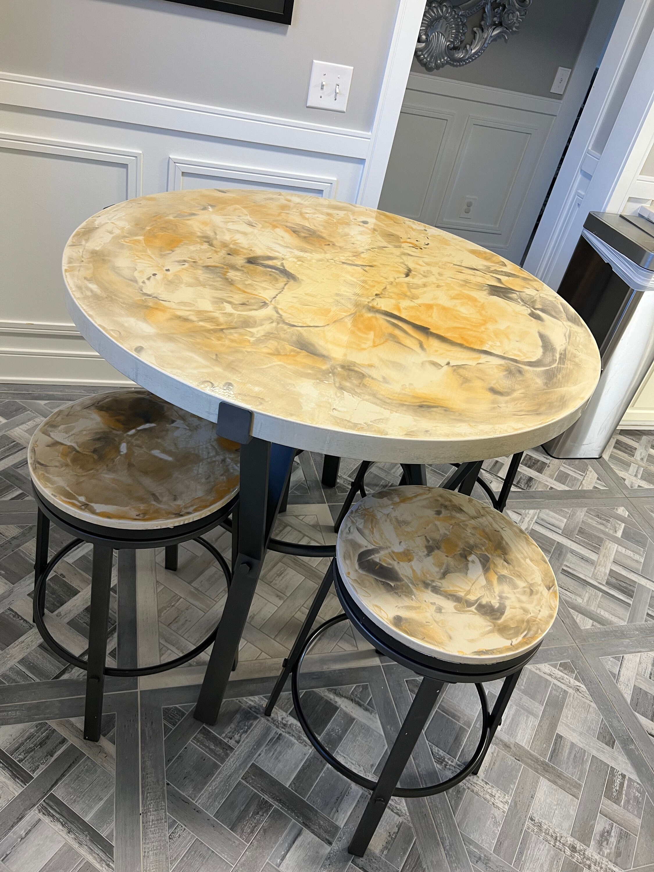 Round Dining Table Etsy