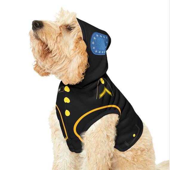 Customizable Army Dress Blues for Pets - Military Uniform Sweatshirt for  Cats and Dogs - Etsy