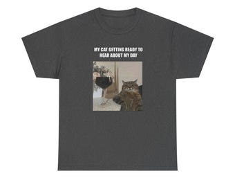 Cat Wine Shirt, Funny Retro Vintage Graphic Tee, Meme T shirt, Cringe Funny T Shirt,  Funny Cat Shirt, Dank Meme Tee