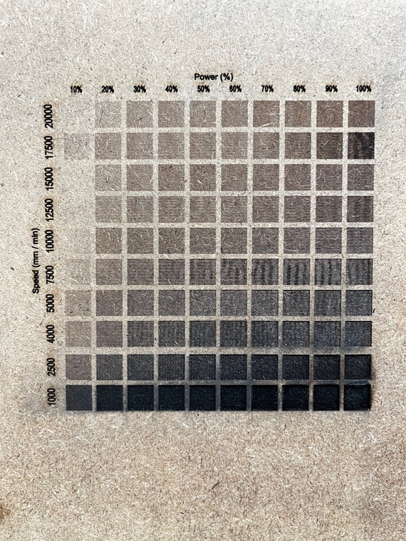 Laser test file bundle | calibration file | Ultimate test file for laser engraver Xtool, atomstack, atezr, Ortur and  CO2 machine