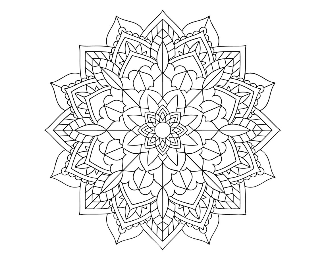 PDF Printable Mandala Color Page - Il 1140xN.4776074503 6zg6 