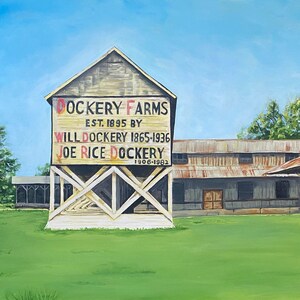 12&quot; x 6&quot; Dockery Farms - Fine Art Print - Premium Archival Paper