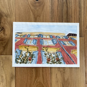 Original Painting - Italian Cityscape - Rome - 9&quot;x5&quot; Acrylic on Fine Art Paper