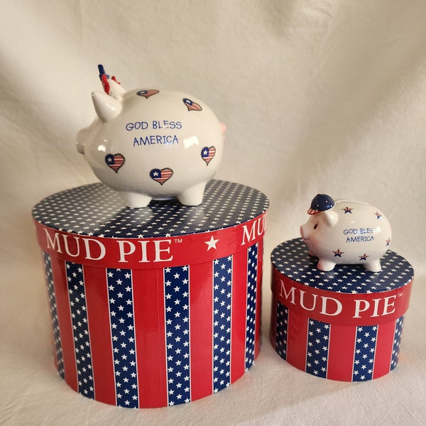 Mud Pie Piggy Bank Etsy