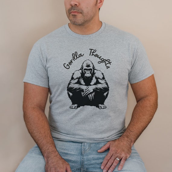 Gorilla T-Shirt, Gorilla Tshirt Christmas Gift Gorilla T-Shirt, Gorilla Tshirt Christmas Gift