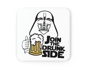 Star Wars Coaster, Dark Side Cork Back Coaster